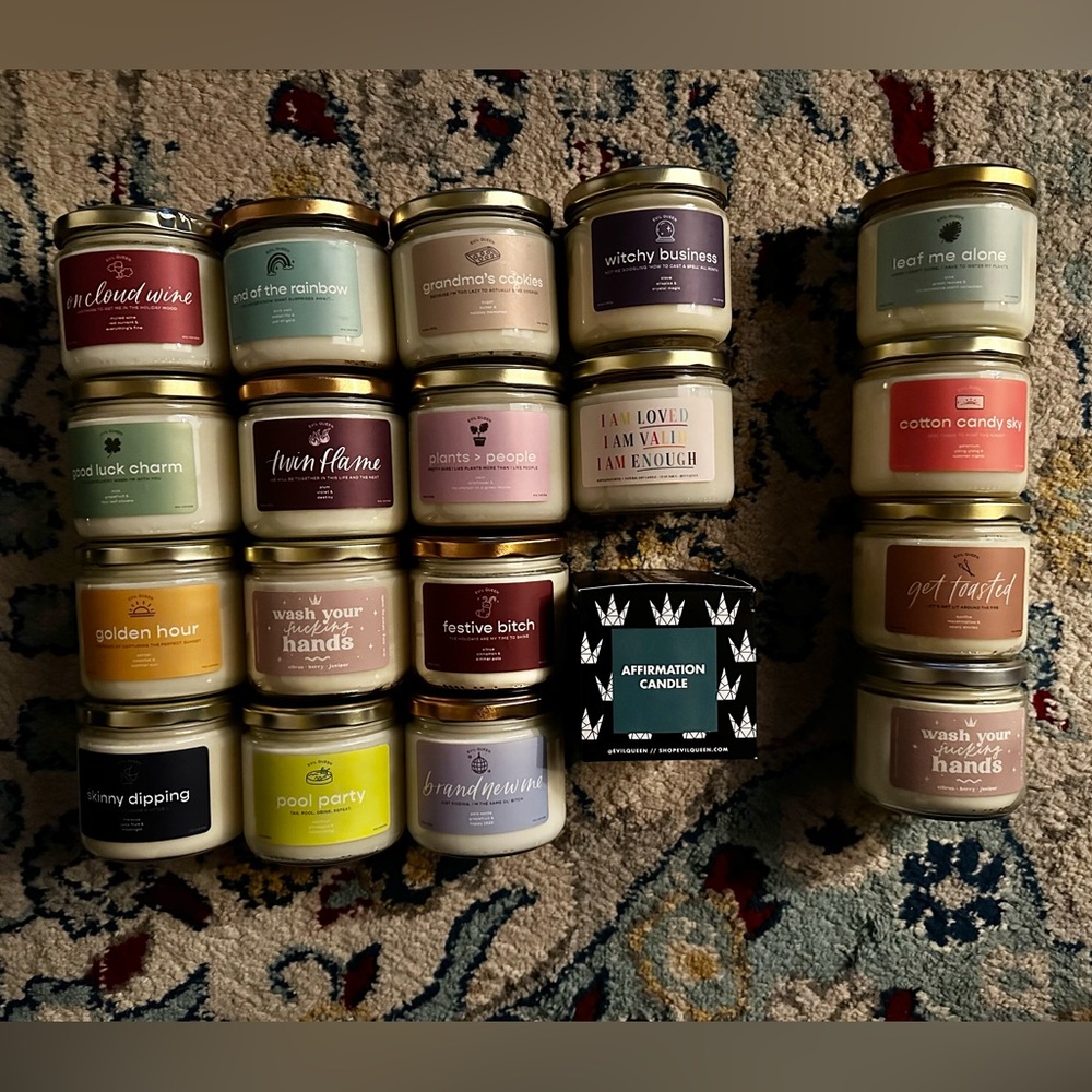 Evil Queen candles